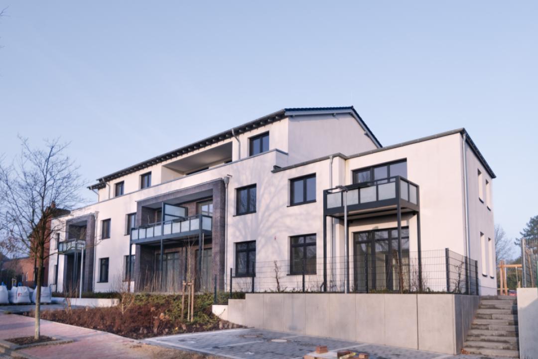Neubau eines Mehrfamilienhauses mit 20 Wohneinheiten sowie Umbau im Bestand mit 7 Wohneinheiten